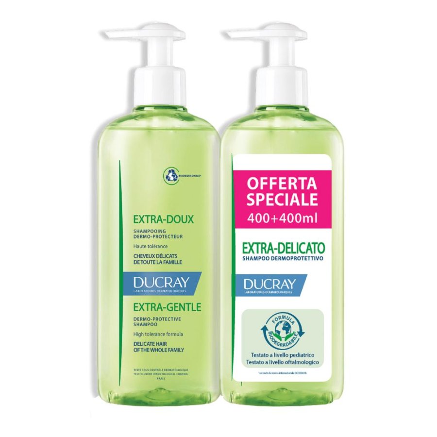 DUCRAY EXTRA DEL SH DER2X400ML DUCRAY EXTRA DEL SH DER2X400ML