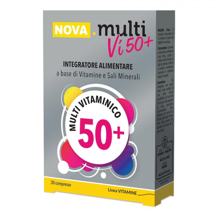 Titolo (H1): Nova Multi Vi 50+ 30 Compresse - Integratore Multivitaminico-Multiminerale