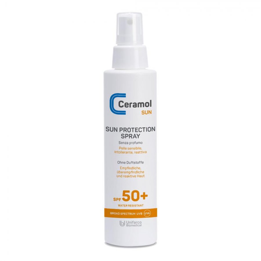 Ceramol Sun Spray SPF50+ 150ml - Protezione Solare Alta