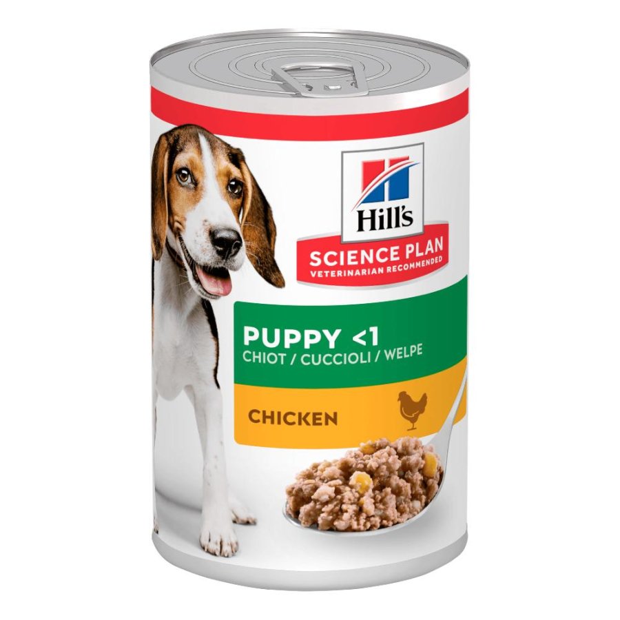 HILL'S CANE SCIENCE PUPPY POLLO 370GR (lattina)