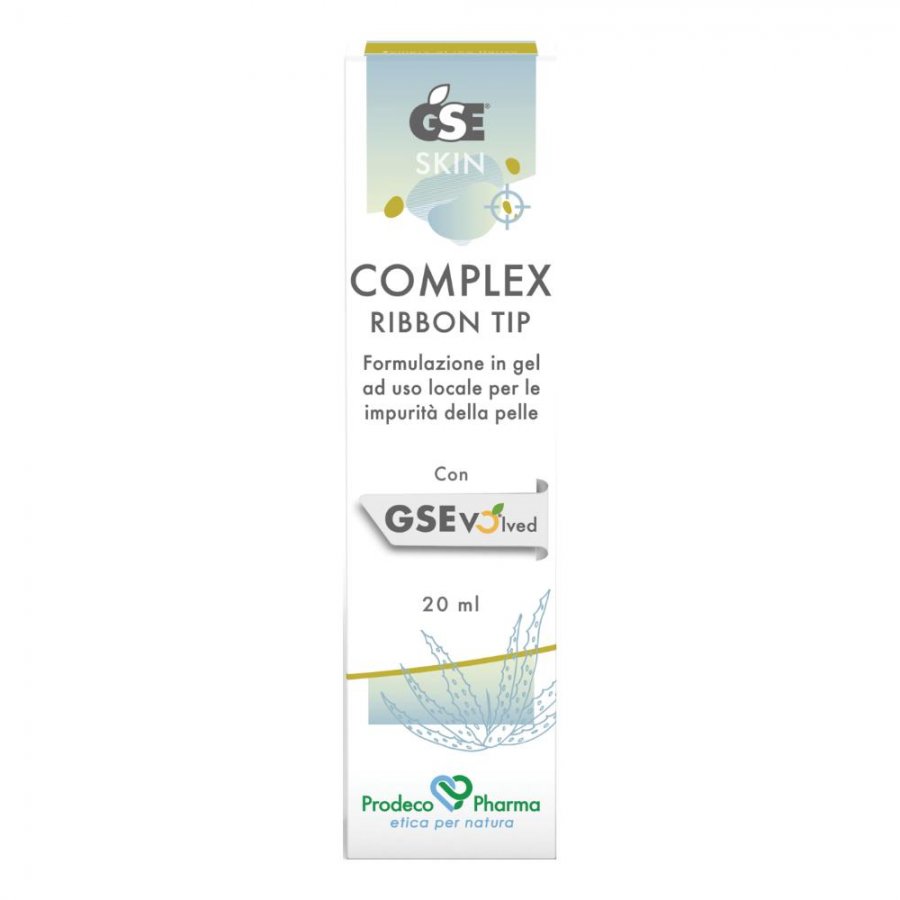 GSE Skin Complex Ribbon Tip Gel Anti Acne 20ml - Gel Topico per il Trattamento Cutaneo Specifico
