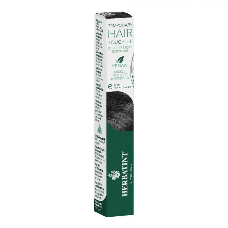 Herbatint Instant Hair Black Temporary Hair Touch-Up 15ml - Ritocco Istantaneo per Capelli Temporaneo