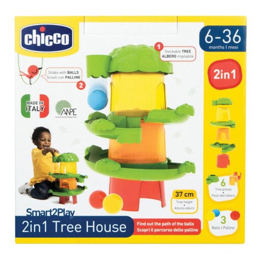 CHICCO Gioco Casa Albero 2in1