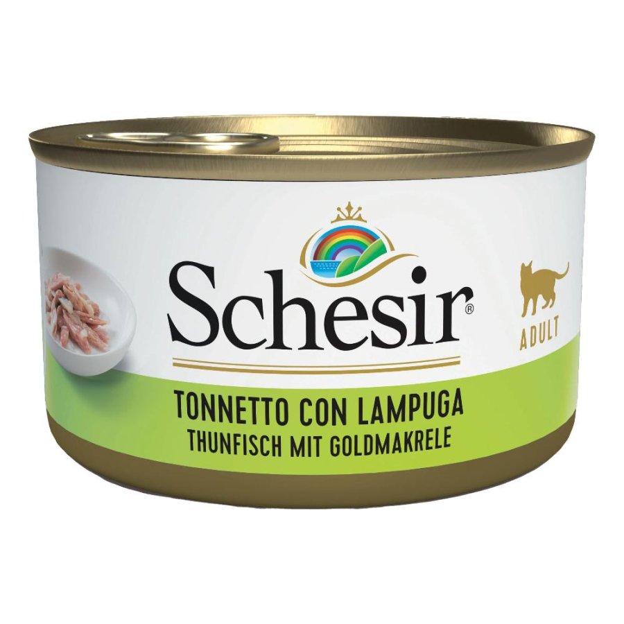 SCHESIR GATTO JELLY TONNETTO LAMPUGA 85GR (lattina)