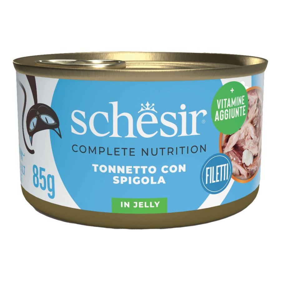 SCHESIR GATTO JELLY TONNETTO SPIGOLA 85GR (lattina)