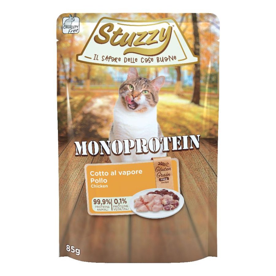 STUZZY GATTO MONOPROTEICO POLLO 85GR (bustina)
