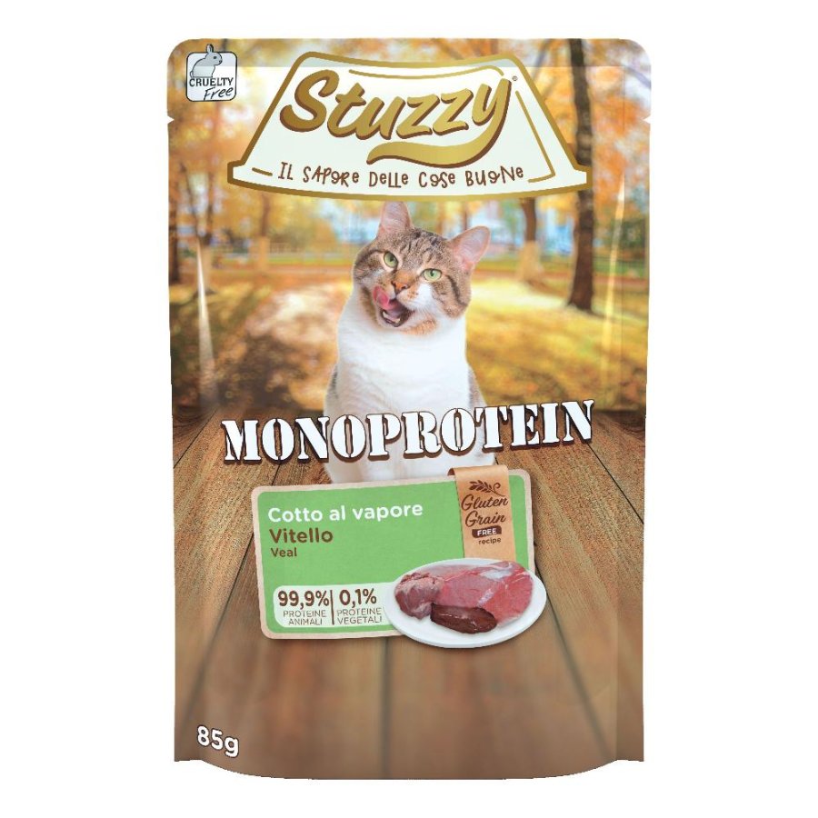 STUZZY GATTO MONOPROTEICO VITELLO 85GR (bustina)