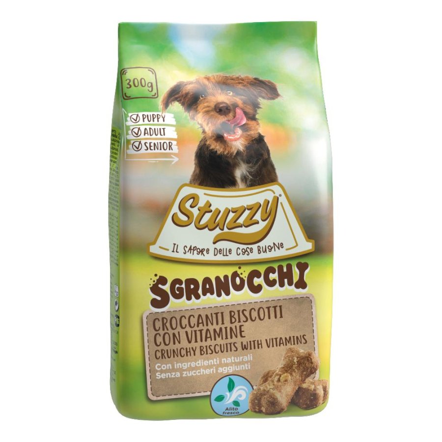 STUZZY CANE SNACK BISCOTTI SGRANOCCHI 300GR