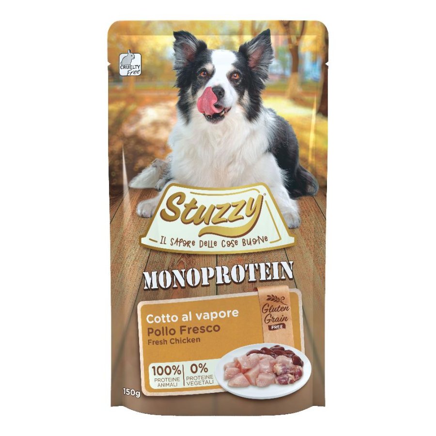STUZZY CANE MONOPROTEICO POLLO 150GR (bustina)