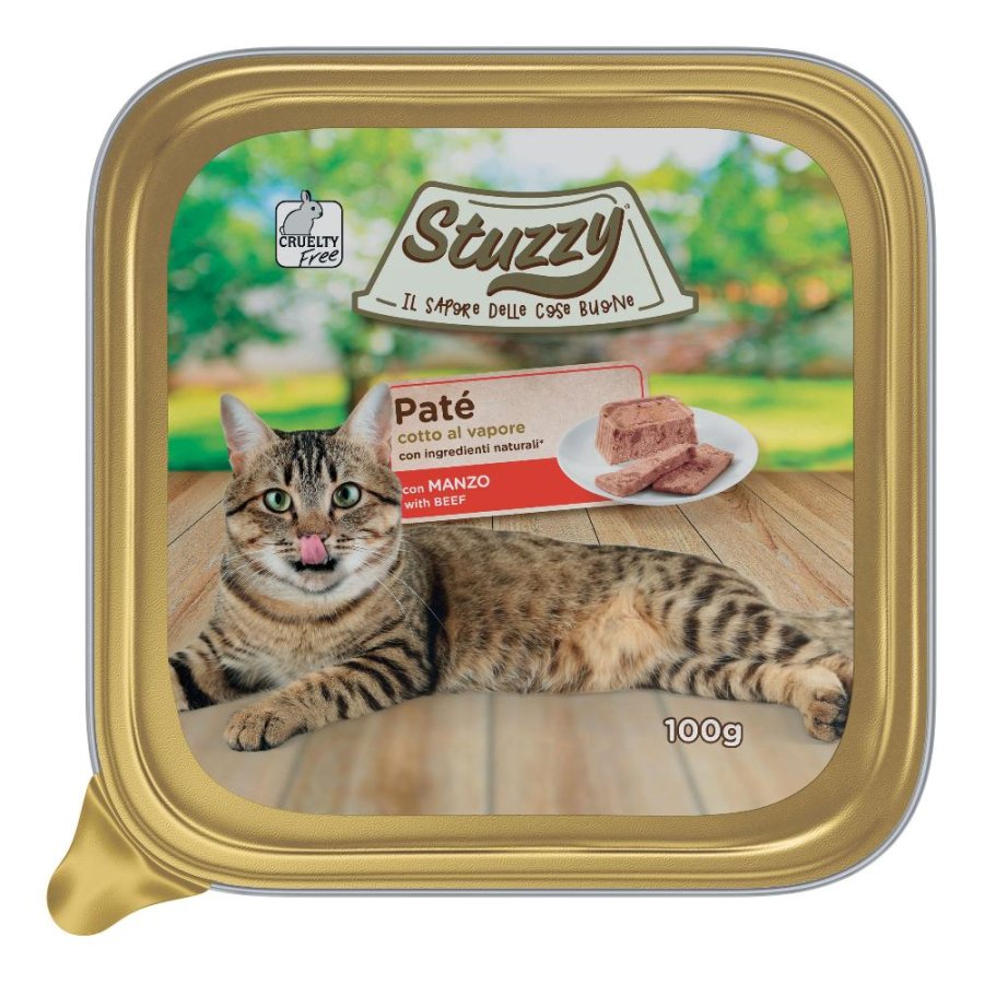 STUZZY GATTO MANZO 100GR (vaschetta)