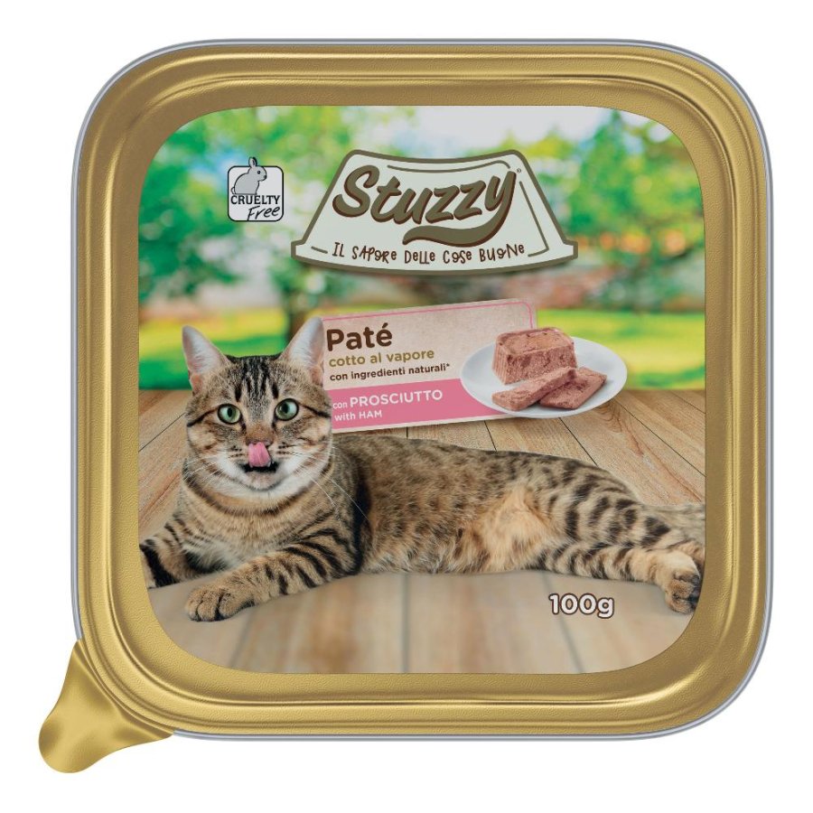 STUZZY GATTO PROSCIUTTO 100GR (vaschetta)