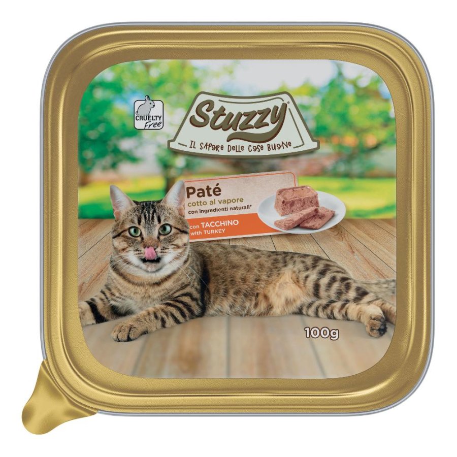 STUZZY GATTO TACCHINO 100GR (vaschetta)