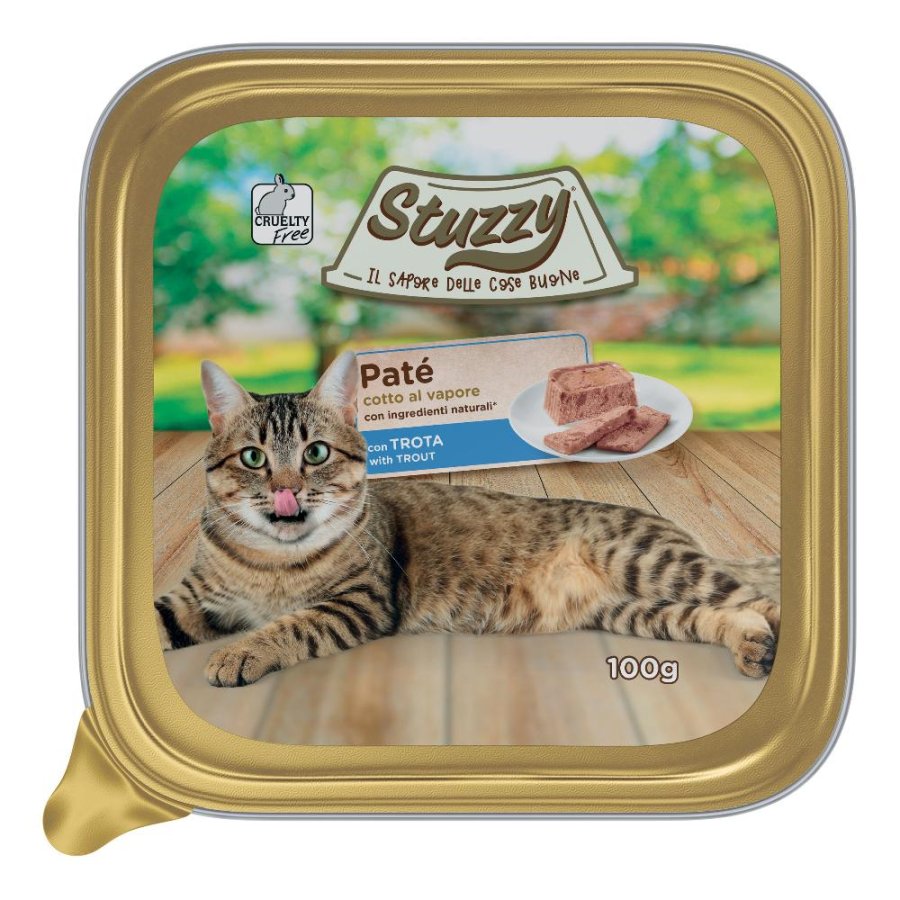 AGRAS STUZZY CAT PATE TROTA 100G