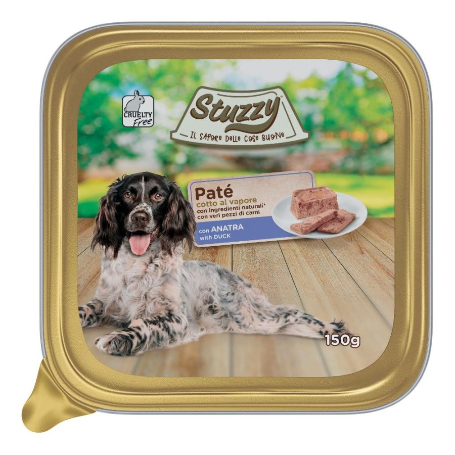 STUZZY CANE PATE' ANATRA 150GR (vaschetta)