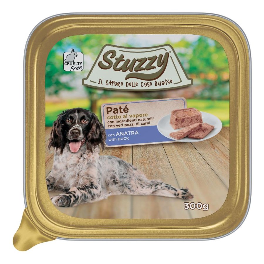 STUZZY CANE PATE' ANATRA 300GR (vaschetta)