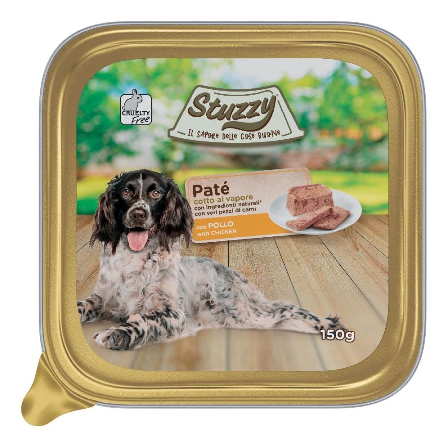 STUZZY CANE PATE'  POLLO 150GR (vaschetta)