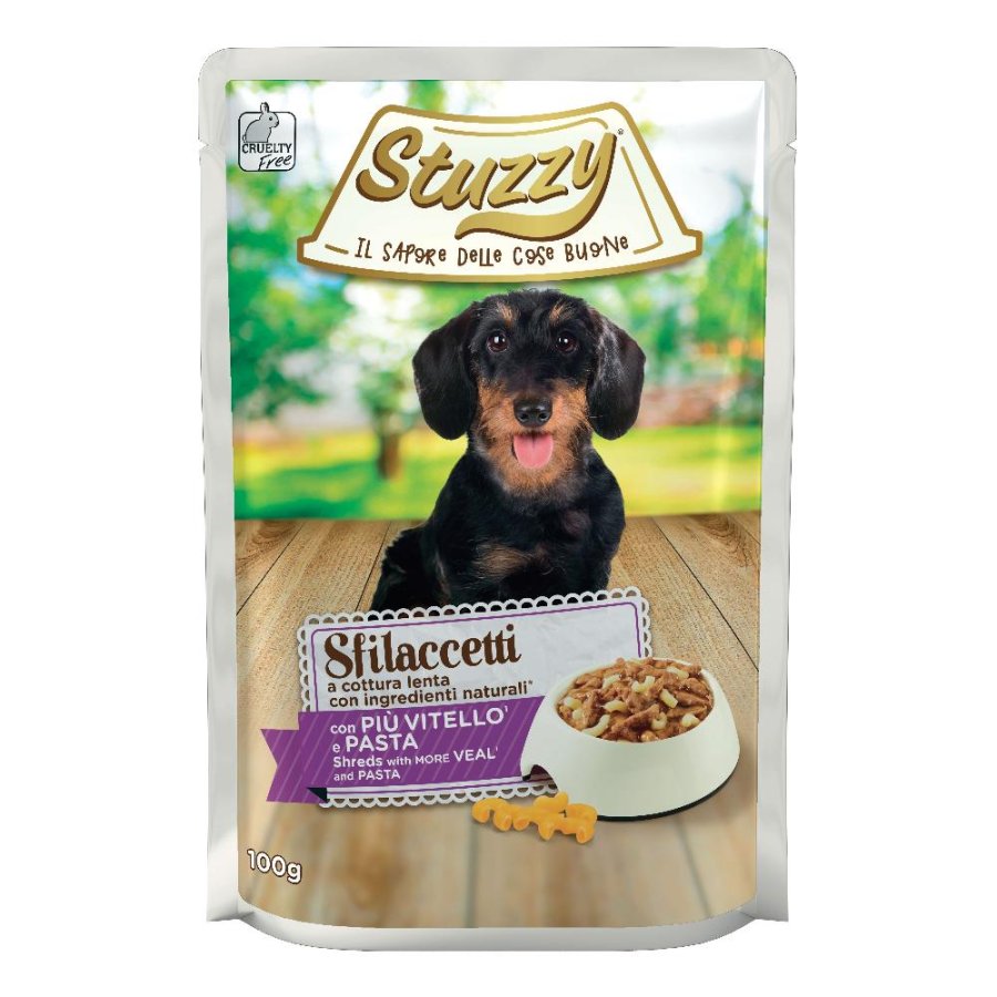 STUZZY CANE SFILACCETTI VITELLO PASTA 100GR (bustina)