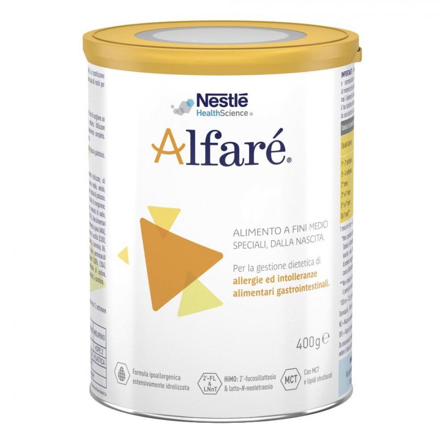 Nestlé - Alfarè Polvere 400g, Formula per Neonati con Reflusso Gastroesofageo