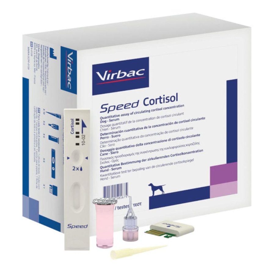 SPEED CORTISOL READER TEST SCATOLA 6PZ - VIRBAC