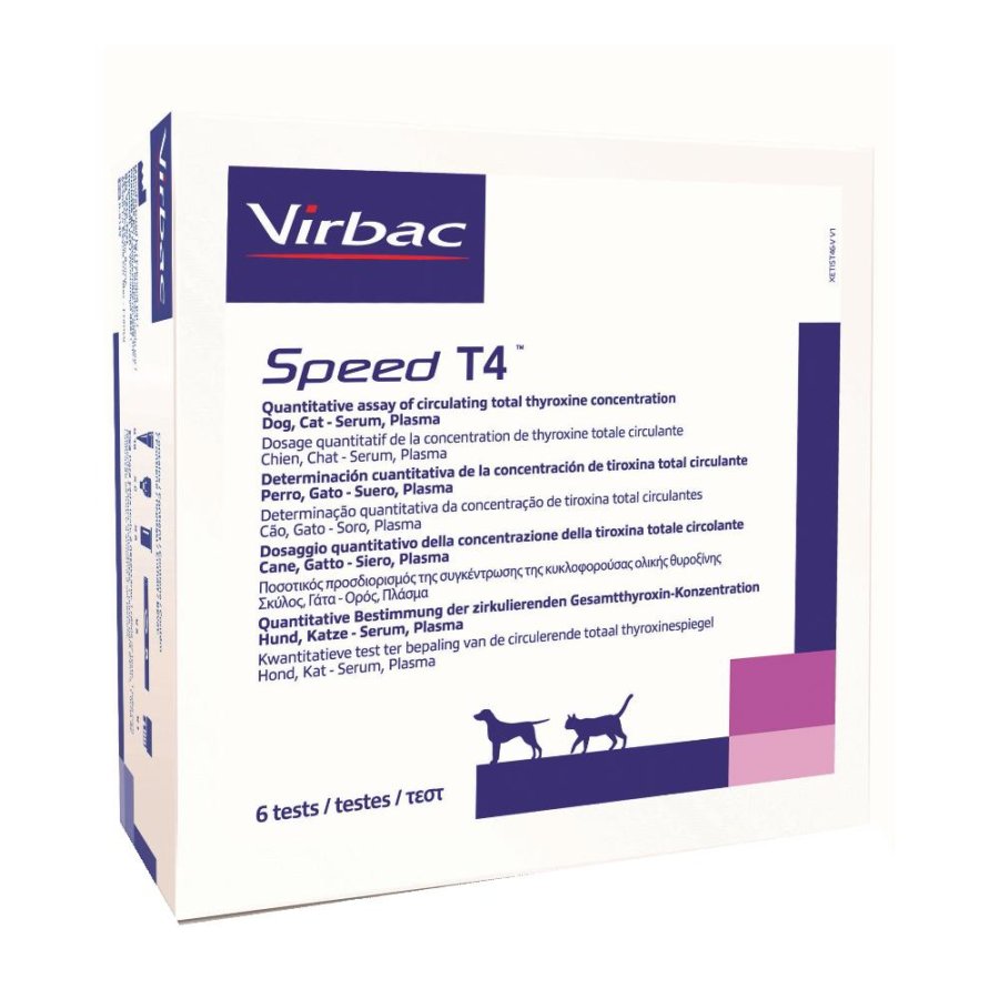 SPEED T4 READER TEST SCATOLA 6PZ - VIRBAC