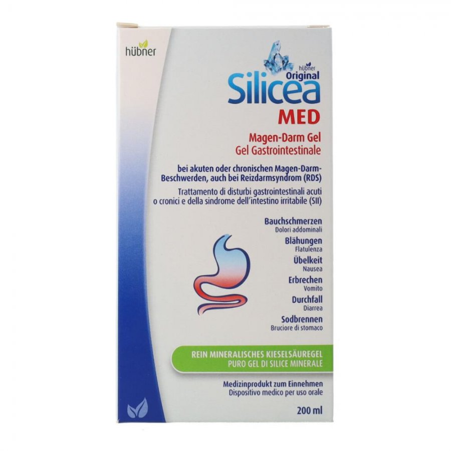 SILICEA MED GASTRO GEL 200ML HUBNER