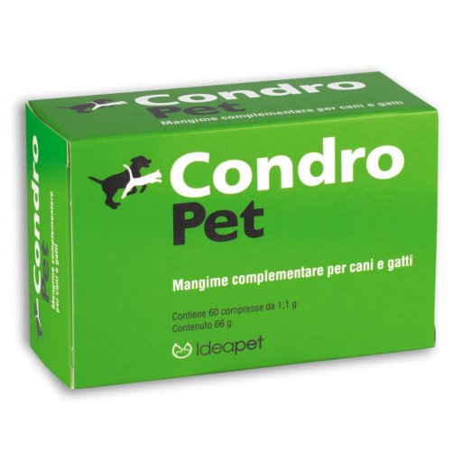Condro Pet – Mangime Complementare per Cani e Gatti 60 Compresse - Supporto Articolare