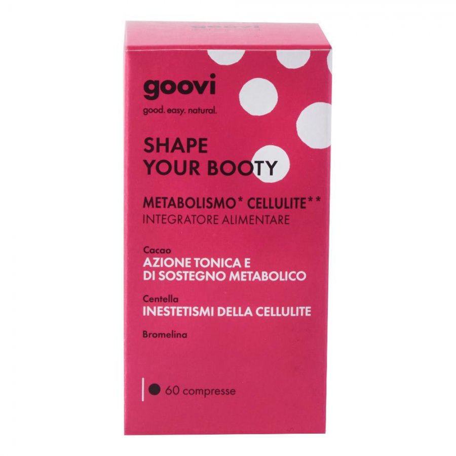 Goovi - shape your booty Metabolismo Cellulite 60 Compresse