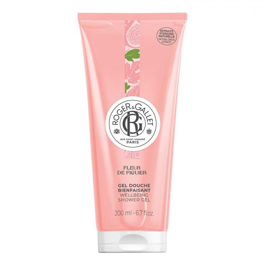 Roger & Gallet Feuille De Figuier Gel Doccia Di Benessere 200ml - Fleur De Figuier Gel Doccia