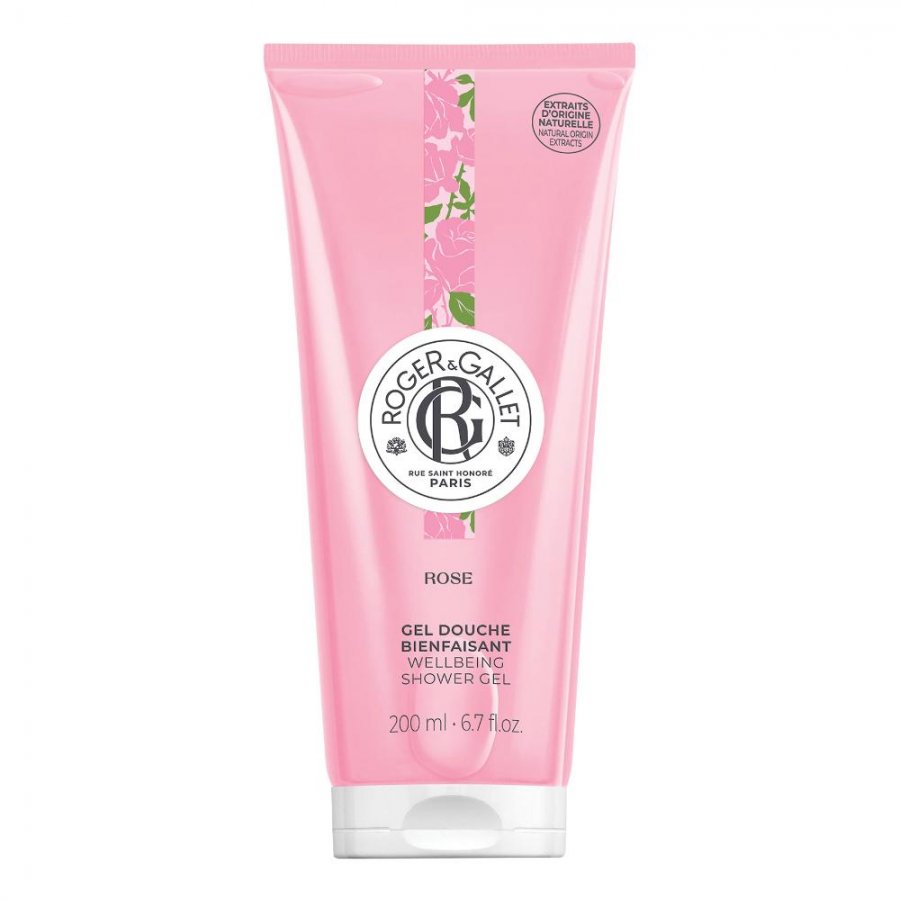 Roger & Gallet Rose Gel Doccia Di Benessere 200ml - Rose Gel Doccia