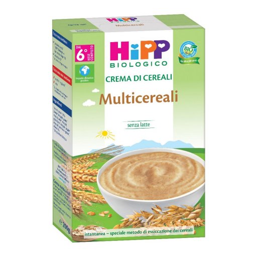 HiPP, Crema di Cereali Multicereali, 200 g
