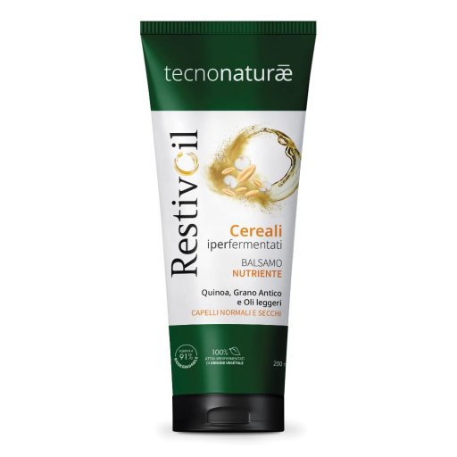 Restivoil Tecnonaturae - Balsamo Nutriente Capelli Normali Secchi 200ml - Idratazione Profonda e Lucentezza Naturale