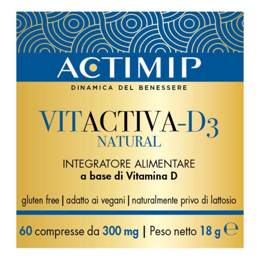 VITACTIVA D3 NATURAL 60CPR VITACTIVA D3 NATURAL 60CPR