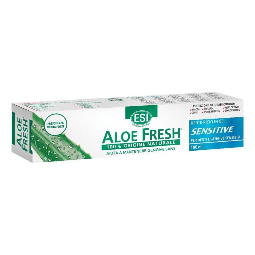 Esi Aloe Fresh Sensitive Dentifricio In Gel Per Denti E Gengive Sensibili 100ml