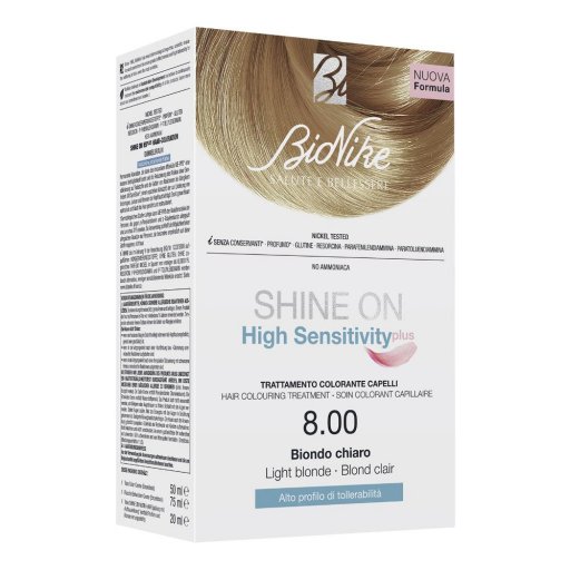 SHINE ON HIGH SENSITIVITY PLUS Bionike 8.00 Biondo Chiaro