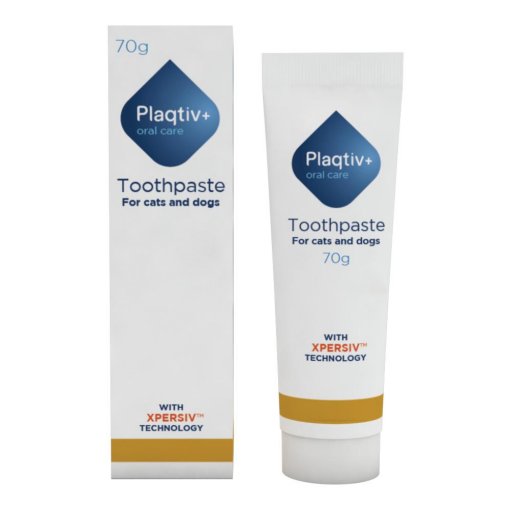 Plaqtiv+ Oral Care Dentifricio in Pasta per Cani e Gatti 70g - Igiene Orale e Salute Dentale