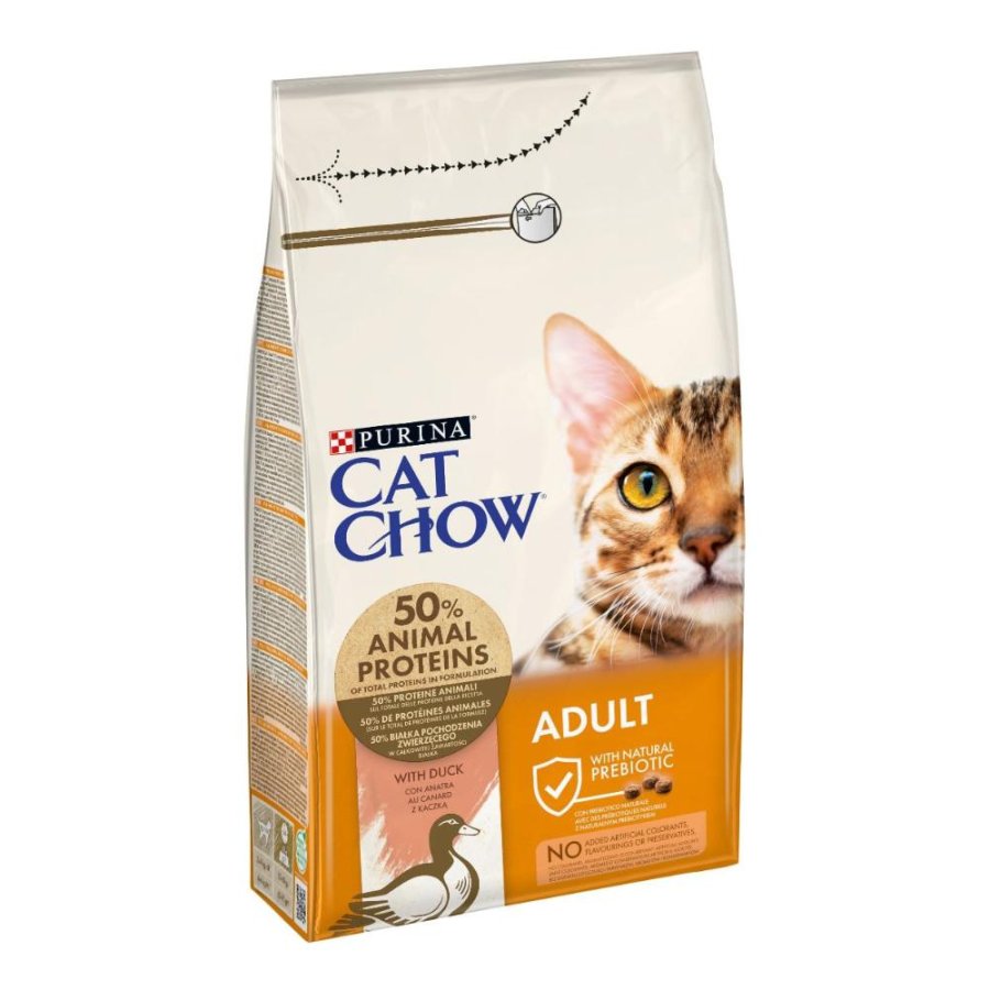 NESTLE' PURINA CAT CHOW GATTO ADULT ANATRA 1,5KG