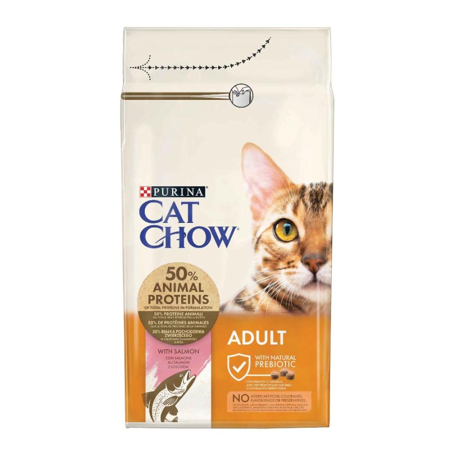 NESTLE' PURINA CAT CHOW GATTO ADULT SALMONE 1,5KG