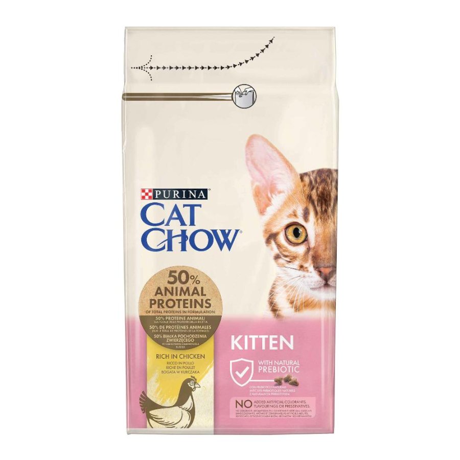 NESTLE' PURINA CAT CHOW GATTO KITTEN POLLO 1,5KG