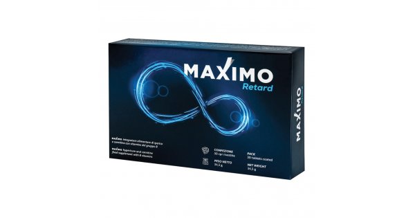 Maximo Retard - Integratore per Controllo Eiaculatorio, 30 Compresse