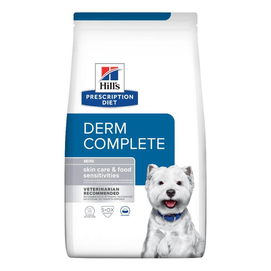 HILL'S CANE DIET DERM COMPLETE SKIN CARE FOOD SENSITIVITIES MINI 1KG