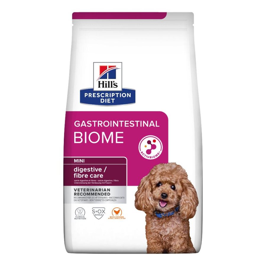 HILL'S CANE DIET GASTRO INTESTINAL DIGESTIVE FIBRE CARE MINI BIOME POLLO 1KG
