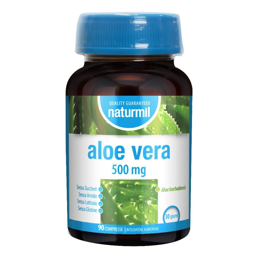 NATURMIL ALOE VERA 500MG 90CPR