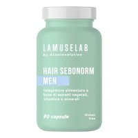 LaMuseLab Capelli e Pelle Grassa Uomo, 90 Capsule