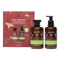 Apivita Pro Tonic Mountain Gel Doccia + Latte Corpo – Set corpo rivitalizzante