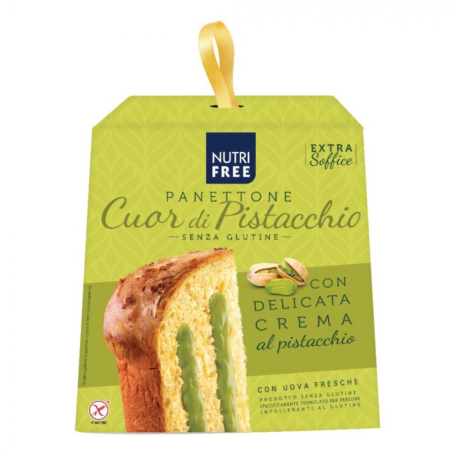 NUTRIFREE Panettone Cuor Pistacchio 680g