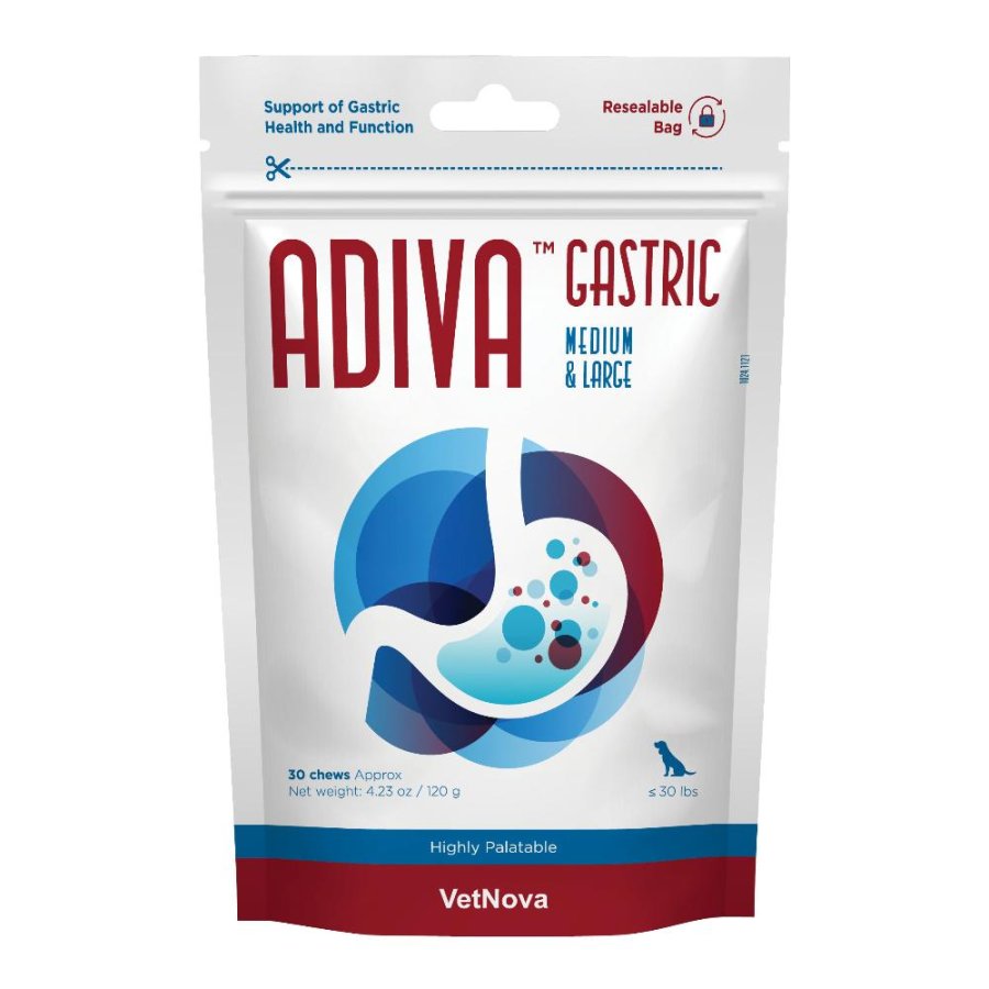 ADIVA CANE/GATTO GASTRIC MEDIUM/LARGE 30PZ 120GR - VETNOVA