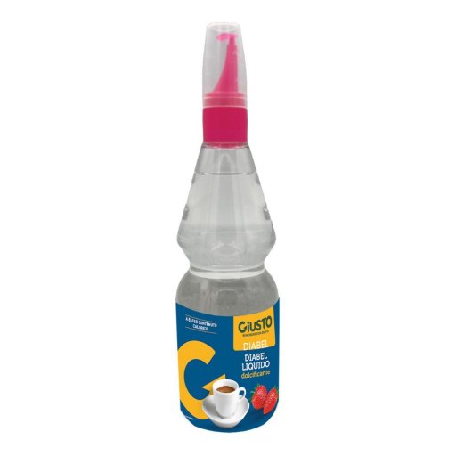 Giusto Diabel Dolcificante Liquido 300ml – Dolcificante a Basso Contenuto Calorico, Senza Zuccheri
