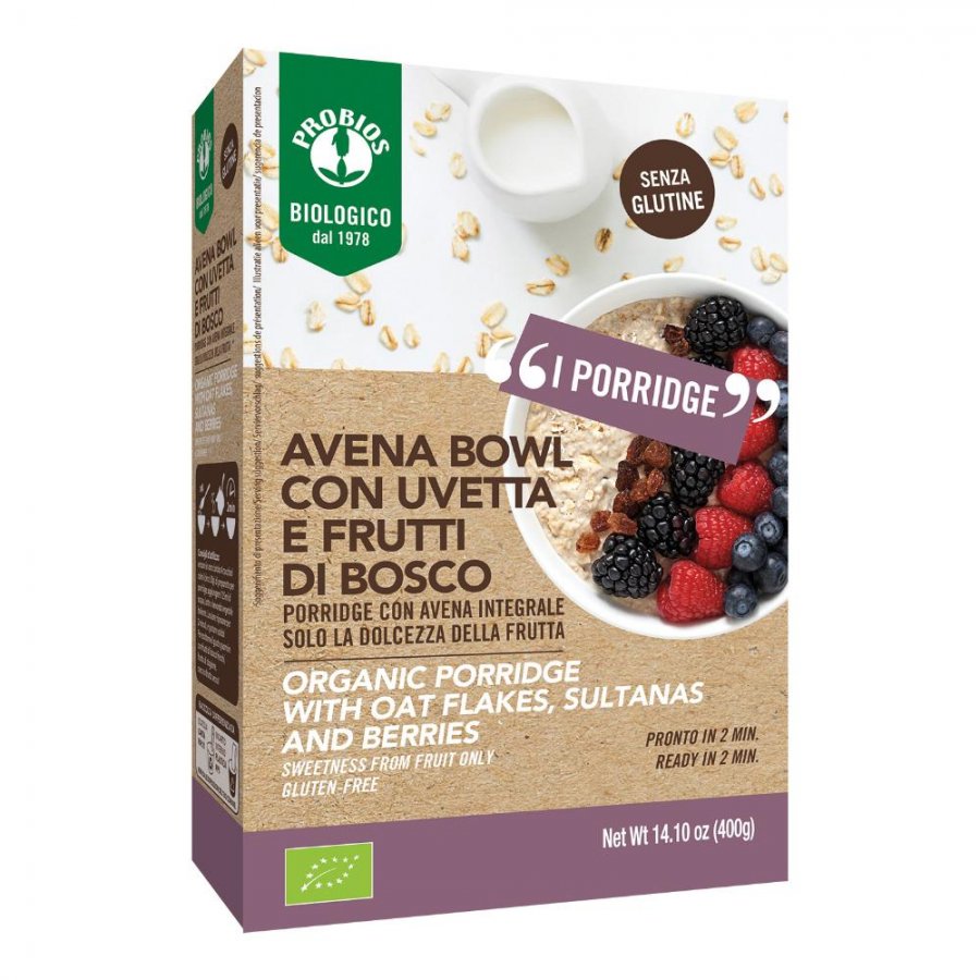 PROBIOS Bio Avena Bowl Frutti Bosco
