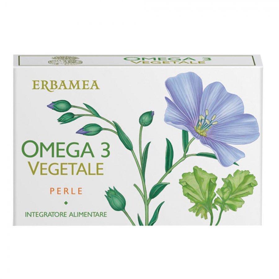 Omega 3 Vegetale 30PRL Erbamea - Integratore per il Benessere Cardiovascolare