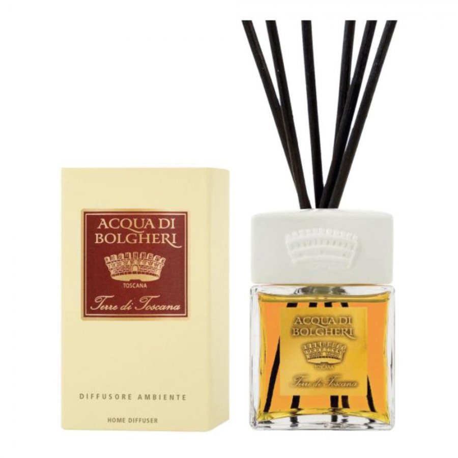 Acqua di Bolgheri Diffusore Ambiente Terre di Toscana 200ml - Fragranza Elegante e Autentica